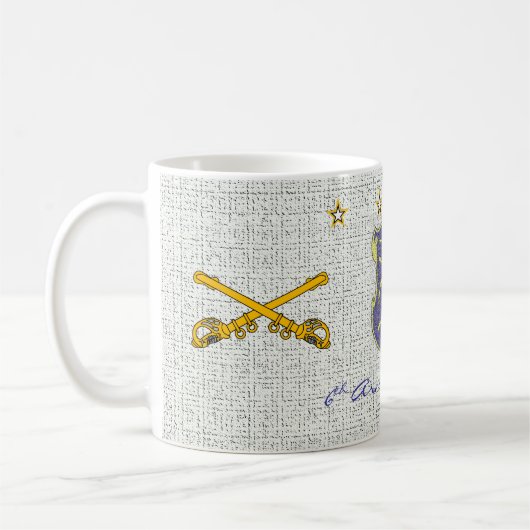 6. ARMY CAVALRY KAFFEETASSE (Links)