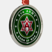 6. ARMY Metal Ornament (Rechts)