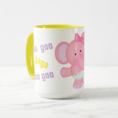 #6 Baby Dusche Combo-Tasse Tasse (Vorderseite Links)