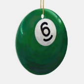 6 Ball Keramikornament (Rechts)