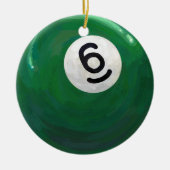 6 Ball Keramikornament (Vorne)