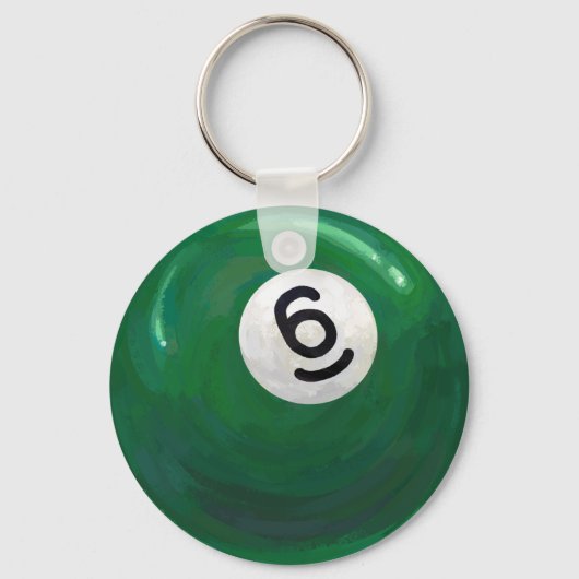 6 Ball Schlüsselanhänger (Vorderseite)
