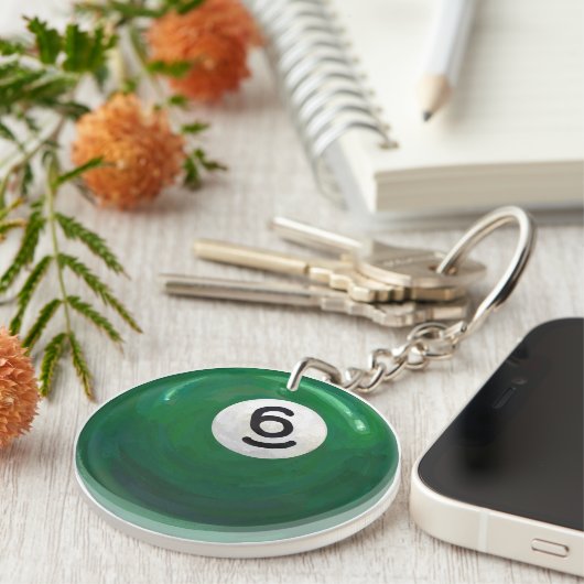 6 Ball Schlüsselanhänger (Vorderseite rechts)