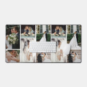 6 Benutzerdefinierte Foto Collage Favoriten Moment Schreibtischunterlage (Tastatur & Maus)