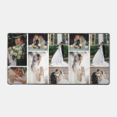 6 Benutzerdefinierte Foto Collage Favoriten Moment Schreibtischunterlage (Vorderseite)