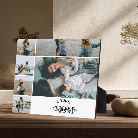 6 Benutzerdefinierte Fotocollage Beste Mutter Alle Fotoplatte