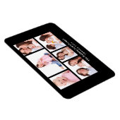 6 Bereiche Benutzerdefinierte schwarze Rahmen für Magnet (Rechte Seite)