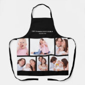 6 Bereiche Benutzerdefinierte schwarze Rahmen für Schürze (Vorderseite)