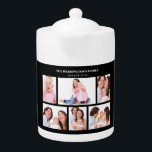 6 Bereiche Benutzerdefiniertes Foto Einfache elega<br><div class="desc">Schöne Anordnung von sechs Fotos aus der Familie in schlichter, minimalistischer Collage, die in 3 Bereiche auf der Oberseite und 3 Teile auf der unteren Seite mit Texten auf der unteren Seite unterteilt ist. Personalisieren Sie es mit Ihren eigenen Fotos und Texten (Freunden oder Wiedersehen). Perfekt für Ihre Lieben ein...</div>