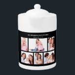 6 Bereiche Benutzerdefiniertes Foto Einfache elega<br><div class="desc">Schöne Anordnung von sechs Fotos aus der Familie in schlichter, minimalistischer Collage, die in 3 Bereiche auf der Oberseite und 3 Teile auf der unteren Seite mit Texten auf der unteren Seite unterteilt ist. Personalisieren Sie es mit Ihren eigenen Fotos und Texten (Freunden oder Wiedersehen). Perfekt für Ihre Lieben ein...</div>