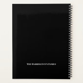 6 Bereiche Benutzerdefiniertes Foto Einfache elega Planer (Rückseite)