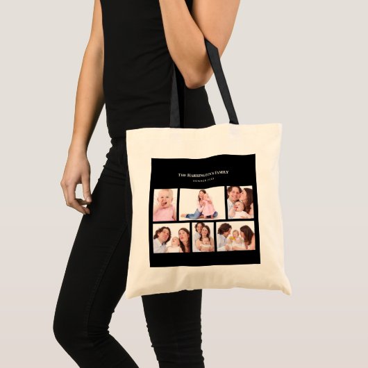 6 Bereiche Benutzerdefiniertes Foto Einfache elega Tragetasche (Vorderseite (Produkt))