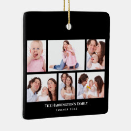 6 Bereiche Benutzerdefiniertes Foto Elegante Schwa Keramikornament