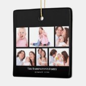 6 Bereiche Benutzerdefiniertes Foto Elegante Schwa Keramikornament (Links)