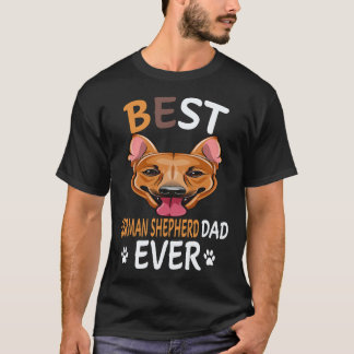 6 Bester Deutscher Schäferhund Vater jemals Deutsc T-Shirt
