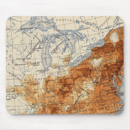 6 Bevölkerung 1830 Mousepad (Vorne)