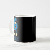 6 Brainrot 67 Sechs Sieben 6 7 Meme Kundengebühr  Kaffeetasse (Vorderseite Links)