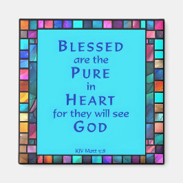 6. Breite von Jesu' Sermon auf dem Berg Magnet