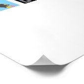 6 Buchstaben Name Board Game Alphabet Poster (Ecke)