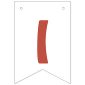 6 Buchstaben Name ist ein wilder Safari-Dschungel Wimpelkette (Dritte Fahne)