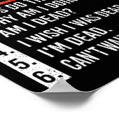 6 Bühnen Eishockey und Hockeyspieler Poster (Ecke)