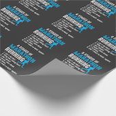 6 Bühnen Marathon Running Runner Triathlon Run Geschenkpapier (Ecke)