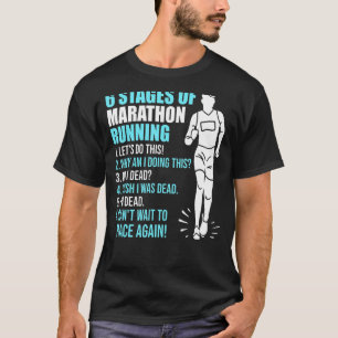 6 Bühnen Marathonlauf für die Sieger 6 T-Shirt