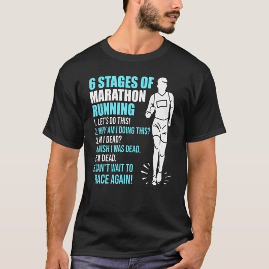 6 Bühnen Marathonlauf für die Sieger 6 T-Shirt (Vorderseite)