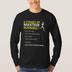 6 Bühnen Marathonlauf Lasse dieses Rennen Aga T-Shirt
