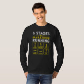 6 Bühnen Marathonlauf T-Shirt (Vorne ganz)