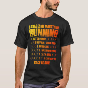 6 Bühnen Marathonlauf T-Shirt