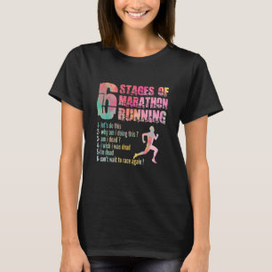 6 Bühnen Marathonläufer T-Shirt
