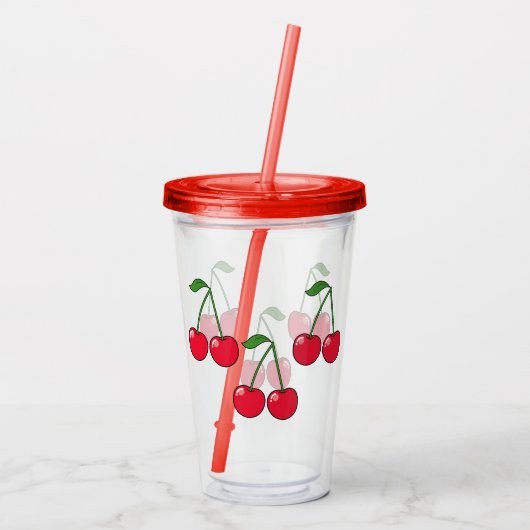6 cerezas  acryltrinkbecher (Rückseite)