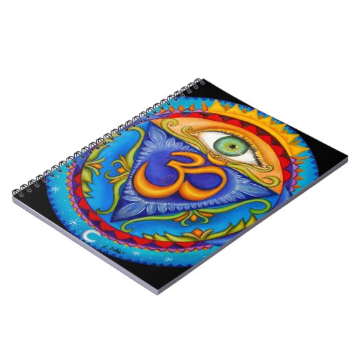 6. chakra, drittes Auge Notizblock (Linke Seite)