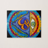 6. chakra, drittes Auge Puzzle (Horizontal)
