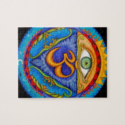6. chakra, drittes Auge Puzzle (Horizontal)