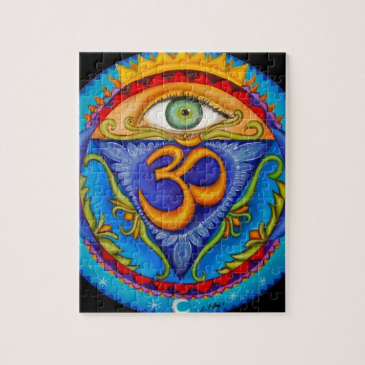 6. chakra, drittes Auge Puzzle (Vertikal)