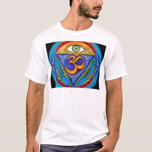 6. chakra, drittes Auge T-Shirt (Vorderseite)