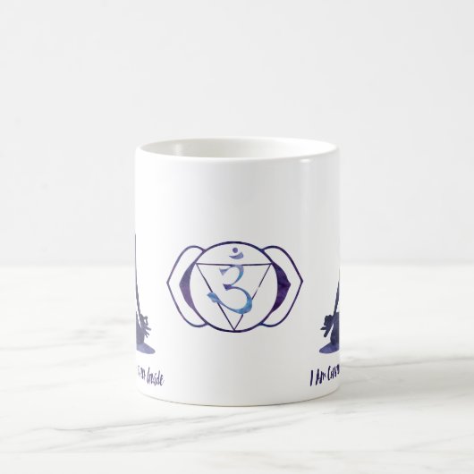 6. Chakra innere Führer-Bestätigung drittes Kaffeetasse (Mittel)