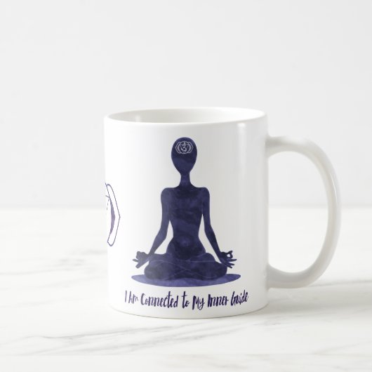 6. Chakra innere Führer-Bestätigung drittes Kaffeetasse (Rechts)