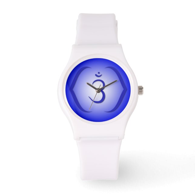6. Chakra - Intuition Chakra - Ajna Armbanduhr (Vorderseite)