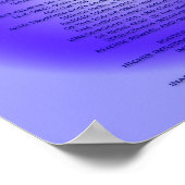 6. Chakra Poster - individueller Hintergrund (Ecke)