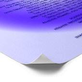 6. Chakra Poster - individueller Hintergrund (Ecke)