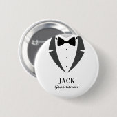 6 cm Round Badge Button (Vorne & Hinten)