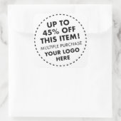 6 Custom Square Stickers 45% OFF Bulk Buy Discount (Tasche)