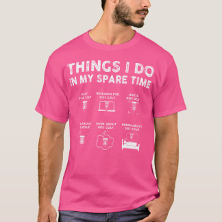 6 Dinge, die ich in meiner Freizeit Sport lustige  T-Shirt