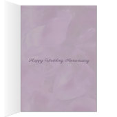 6. eiserner Hochzeitstag lila Herz (Innen (Rechts))