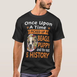 6 Es war einmal Beagle-Welpe T-Shirt