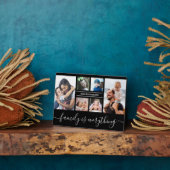 6 Familienname für Fotocollage Personalisiert Fotoplatte (Seite)