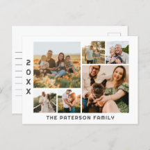 6 Familienname für Fotosammlungen Moderner Minimal